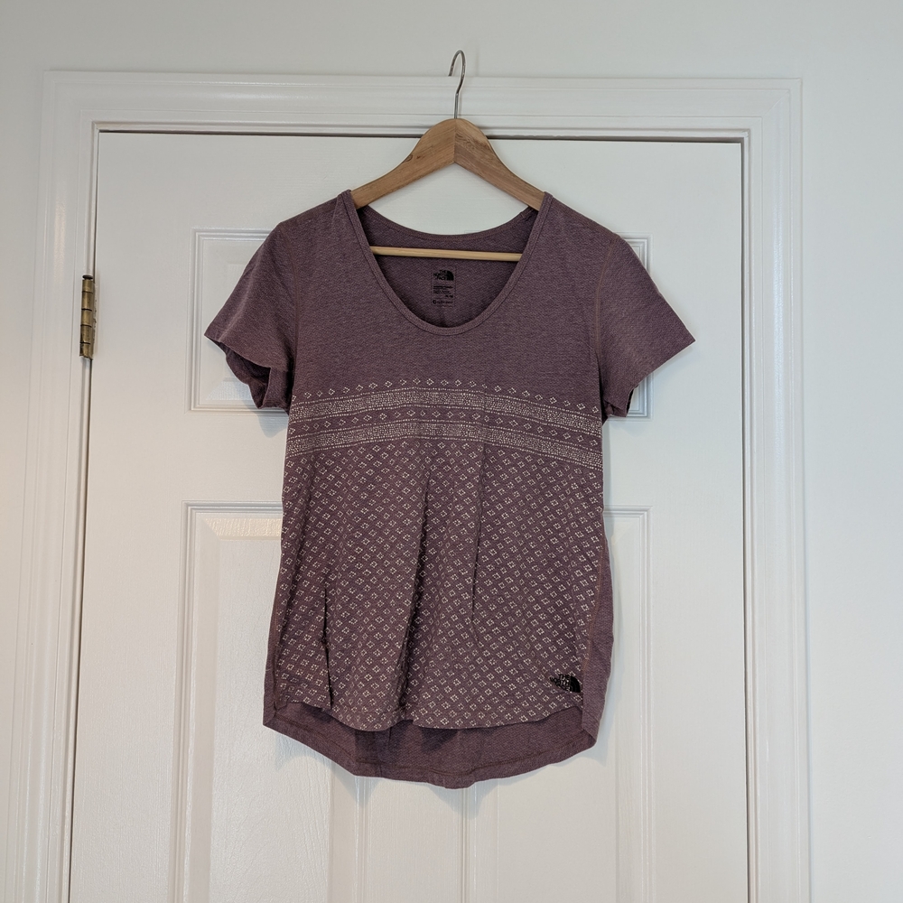 The North Face Women's Purple Quick Dry Tee